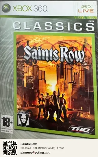 Saints Row Xbox 360, Netherlands box front
