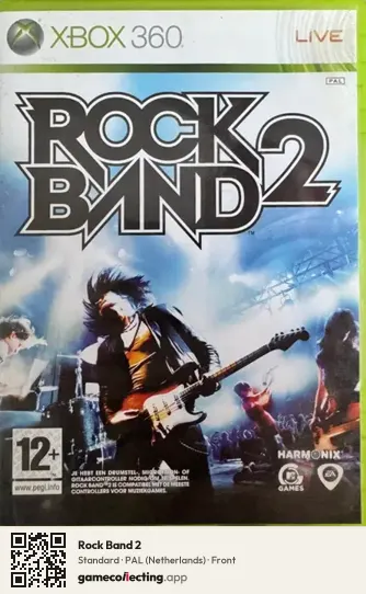 Rock Band 2 Xbox 360, Netherlands box front