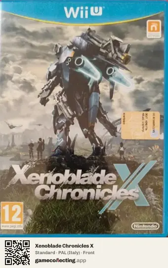 Xenoblade Chronicles X Nintendo Wii U, Italy box front