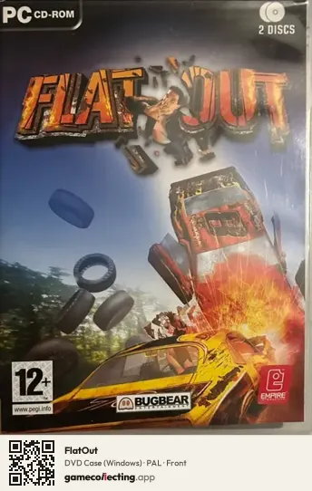 FlatOut Computer, PAL box front