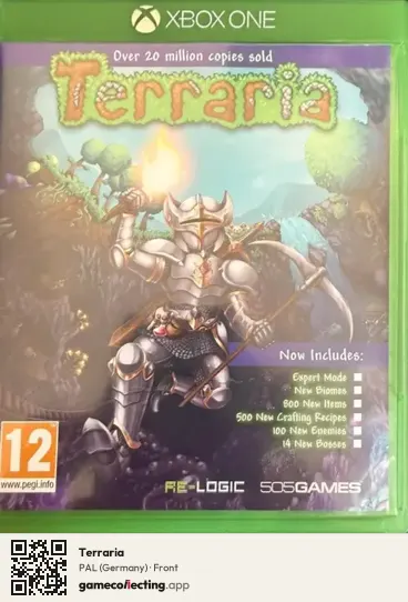 Terraria Xbox One, Germany box front