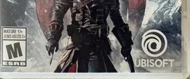 Assassin's Creed: The Rebel Collection, the ESRB box on its front