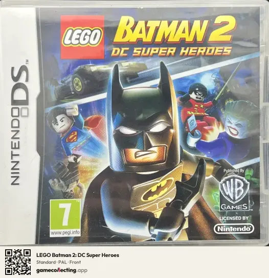 LEGO Batman 2: DC Super Heroes Nintendo DS, PAL box front