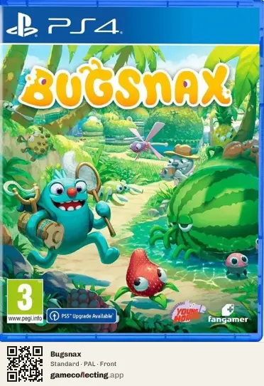Bugsnax PlayStation 4, PAL box front