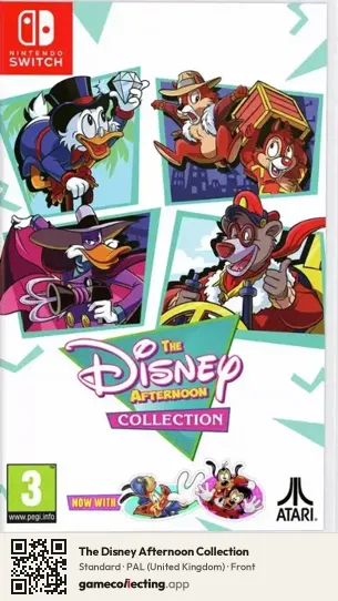 The Disney Afternoon Collection Nintendo Switch, United Kingdom box front