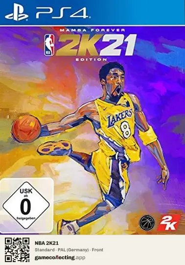 NBA 2K21 Nintendo Switch, Germany box front