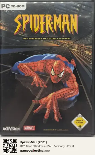 Spider-Man (2001) Computer, Germany box front