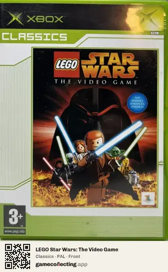 LEGO Star Wars: The Video Game Xbox, PAL box front