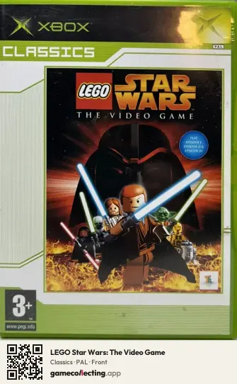 LEGO Star Wars: The Video Game Xbox, PAL box front