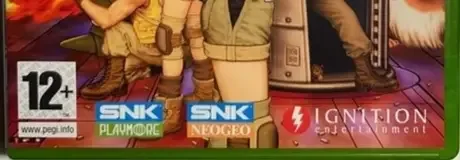 Metal Slug 3, the PEGI square on its front