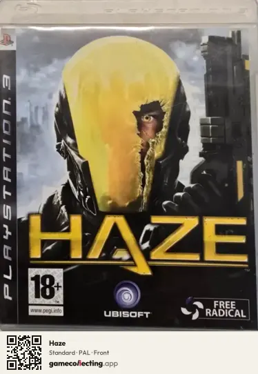 Haze PlayStation 3, PAL box front
