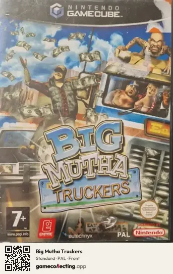 Big Mutha Truckers Nintendo GameCube, PAL box front