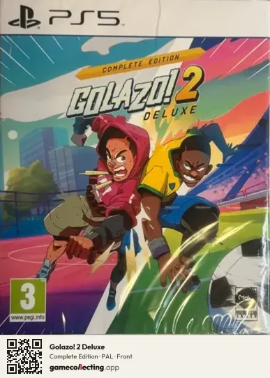 Golazo! 2 Deluxe PlayStation 5, PAL box front