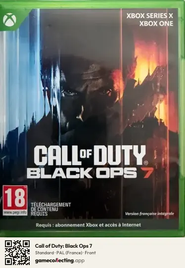 Call of Duty: Black Ops 7 Xbox Series X, France box front