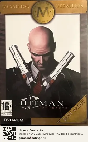 Hitman: Contracts Computer, Nordic countries box front