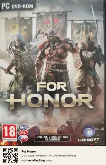 For Honor Computer, Germany box front