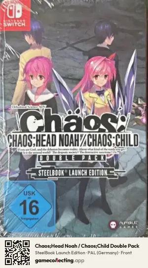 Chaos;Head Noah / Chaos;Child Double Pack Nintendo Switch, Germany box front
