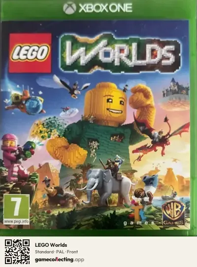 LEGO Worlds Xbox One, PAL box front