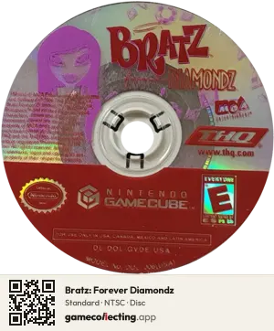 Bratz: Forever Diamondz Nintendo GameCube, NTSC disc