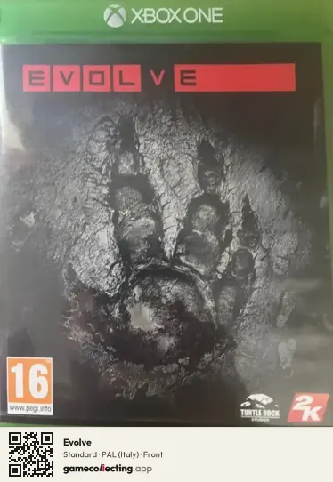 Evolve Xbox One, Italy box front