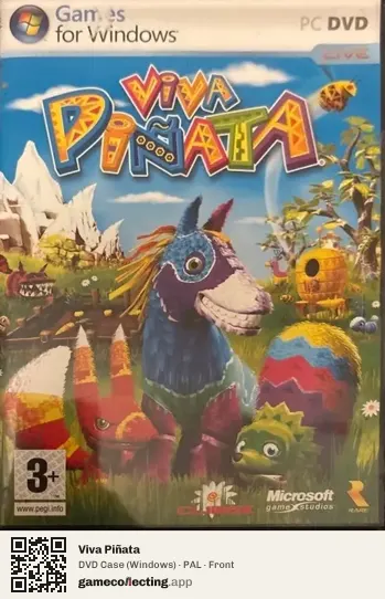 Viva Piñata Computer, PAL box front