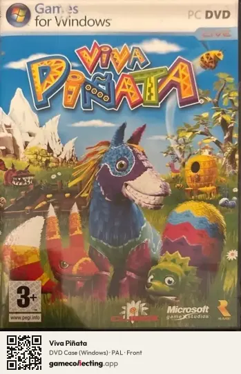 Viva Piñata Computer, PAL box front
