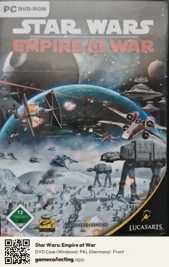 Star Wars: Empire at War Computer, Germany box front