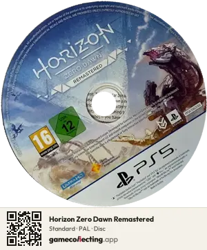 Horizon Zero Dawn Remastered PlayStation 5, PAL disc