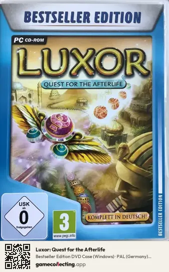 Luxor: Quest for the Afterlife Computer, Germany box front