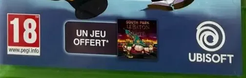 South Park: The Fractured but Whole, the PEGI square on its front