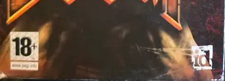 Doom 3, the PEGI square on its front