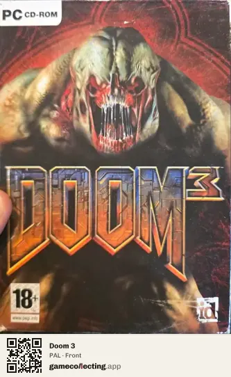 Doom 3 Computer, PAL box front