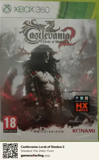 Castlevania: Lords of Shadow 2 Xbox 360, Italy box front