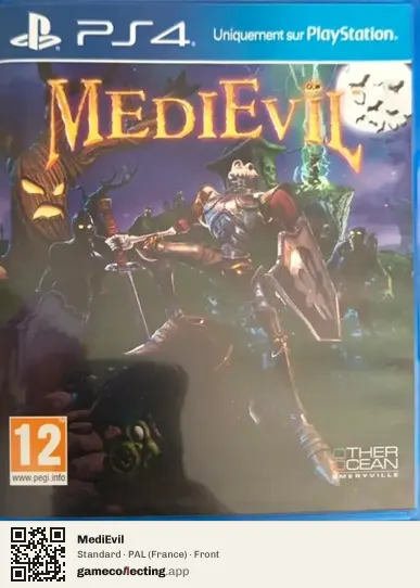 MediEvil PlayStation 4, France box front