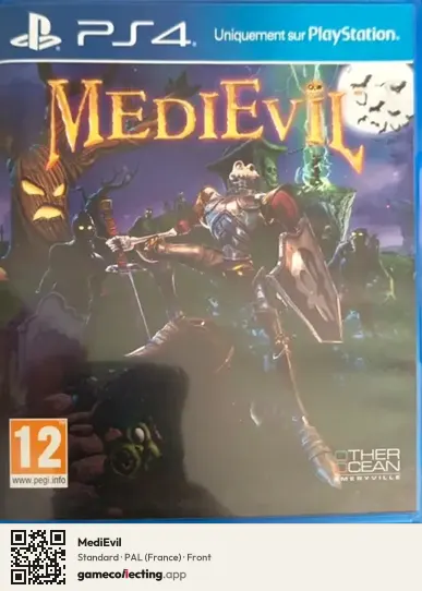 MediEvil PlayStation 4, France box front