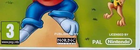 Reader Rabbit: Preschool, the PEGI square on its front
