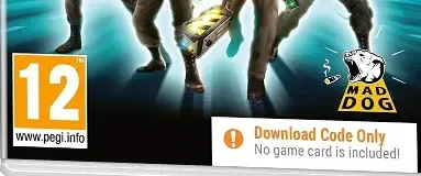 Ghostbusters: The Video Game Remastered, the PEGI square on its front