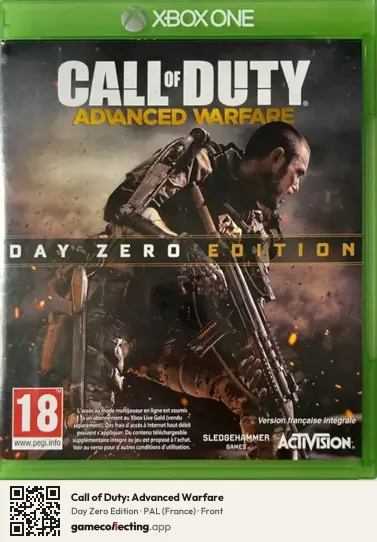 Call of Duty: Advanced Warfare Xbox One, France box front