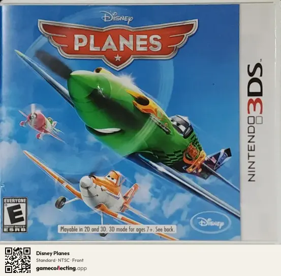Disney Planes Nintendo 3DS, NTSC box front