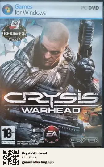 Crysis Warhead Computer, PAL box front