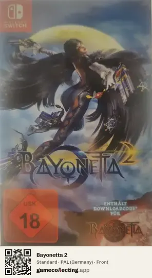 Bayonetta 2 Nintendo Switch, Germany box front
