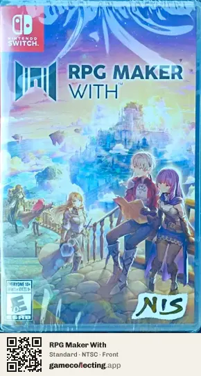 RPG Maker With Nintendo Switch, NTSC box front