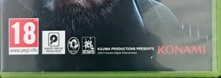 Metal Gear Solid V: Ground Zeroes, the USK square on its front