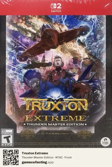 Truxton Extreme Nintendo Switch 2, NTSC box front