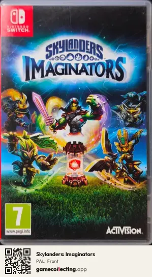 Skylanders: Imaginators Nintendo Switch, PAL box front