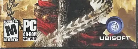 Prince of Persia: The Two Thrones, the ESRB box on its front
