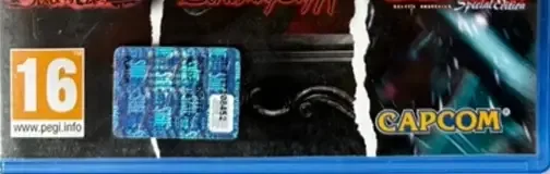 Devil May Cry HD Collection, the PEGI square on its front