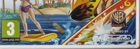 Vacation Isle: Beach Party, the PEGI square on its front
