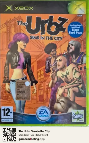 The Urbz: Sims in the City Xbox, Italy box front