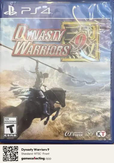 Dynasty Warriors 9 PlayStation 4, NTSC box front